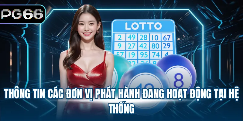 Thông tin các đơn vị phát hành đang hoạt động tại hệ thống